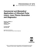 Cover of Commercial and Biomedical Applications of Ultrashort Pulse Lasers; Laser Plasma Generation and Diagnostics