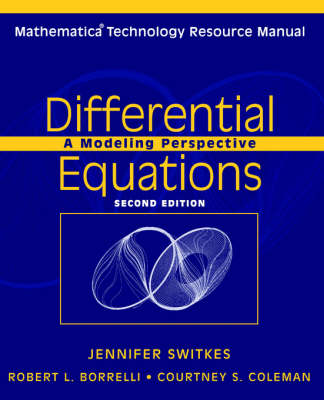 Book cover for Mathematica Technology Resource Manual to accompany Differential Equations, 2e