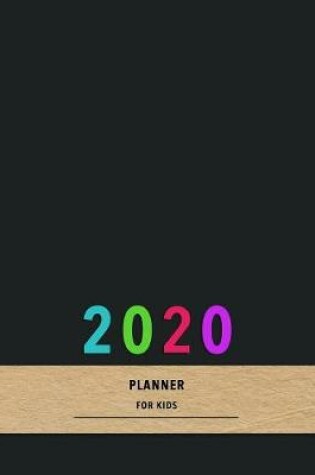 Cover of 2020 Planner for kids