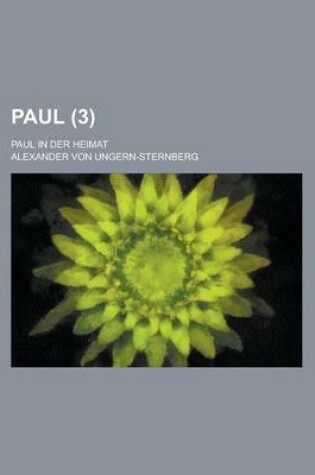 Cover of Paul; Paul in Der Heimat (3)