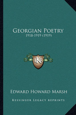 Book cover for Georgian Poetry Georgian Poetry