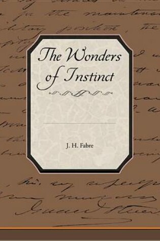 Cover of The Wonders of Instinct
