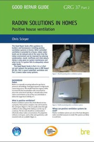 Cover of Radon Solutions for Homes