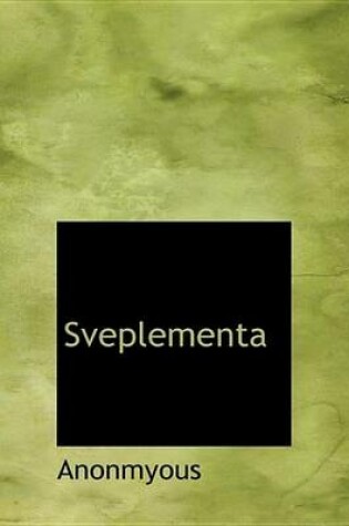 Cover of Sveplementa