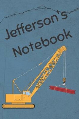 Cover of Jefferson's Notebook