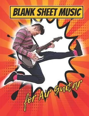 Cover of Blank Sheet Music for Air Guitar