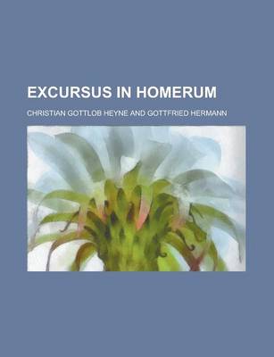 Book cover for Excursus in Homerum