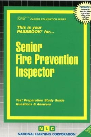 Cover of Senior Fire Prevention Inspector