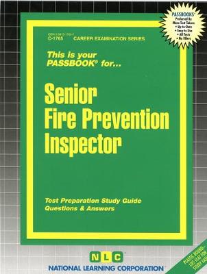 Book cover for Senior Fire Prevention Inspector