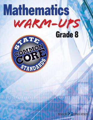 Book cover for Mathematics Warm-Ups for Ccss, Grade 8