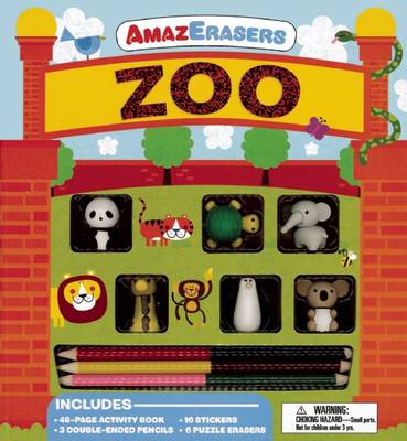 Cover of AmazErasers: Zoo Activity Book