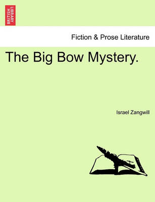 Book cover for The Big Bow Mystery.