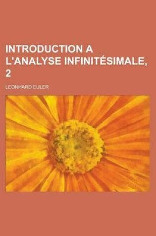 Cover of Introduction A L'Analyse Infinitesimale, 2