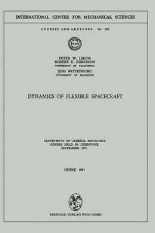 Cover of Dynamics of Flexible Spacecraft