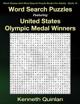 Cover of Word Search Puzzles Featuring United States Olympic Medal Winners