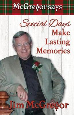 Book cover for McGregor Says Special Days Make Lasting Memories