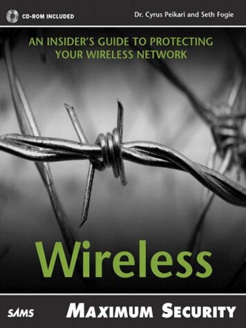 Book cover for Maximum Wireless Security