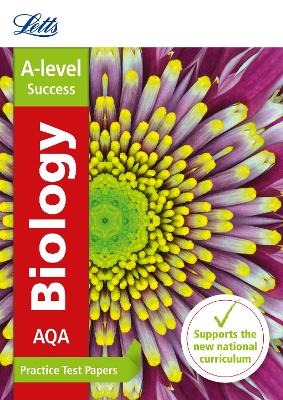 Book cover for AQA A-level Biology Practice Test Papers