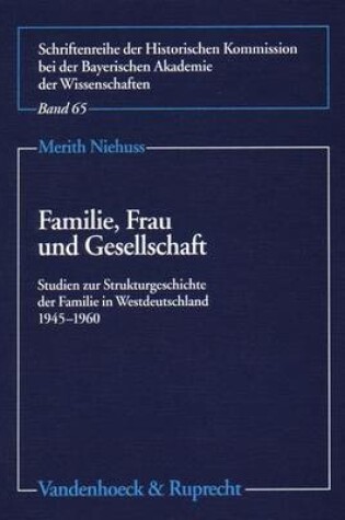 Cover of Familie, Frau Und Gesellschaft