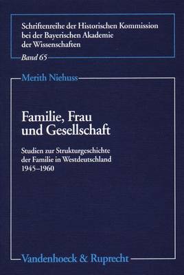 Cover of Familie, Frau Und Gesellschaft