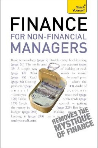 Cover of Finance for Non-Financial Managers