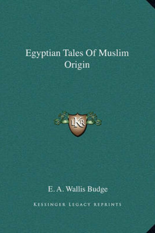 Cover of Egyptian Tales of Muslim Origin