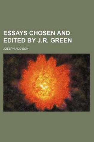 Cover of Essays Chosen and Edited by J.R. Green