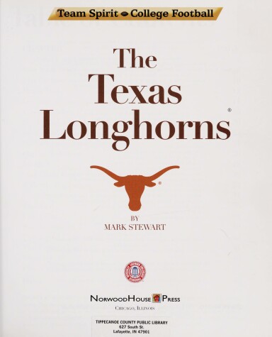 Cover of The Texas Longhorns