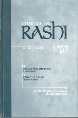 Book cover for Studies in Rashi, Shelach - Pinchas