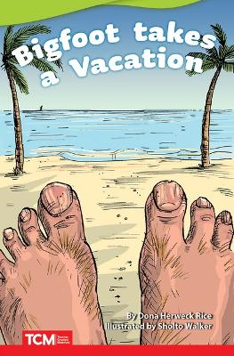 Book cover for Big Foot Takes a Vacation