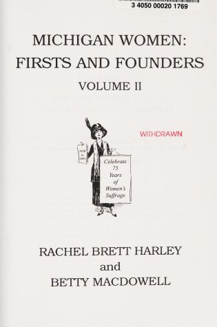 Cover of Michigan Women Vol. II