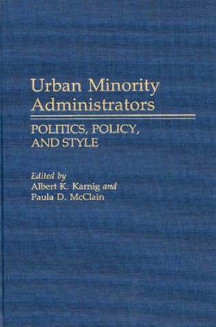 Cover of Urban Minority Administrators