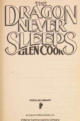 Cover of The Dragon Never Sleeps