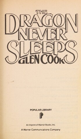 Cover of The Dragon Never Sleeps