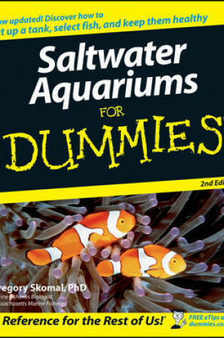 Cover of Saltwater Aquariums For Dummies