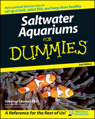 Cover of Saltwater Aquariums For Dummies