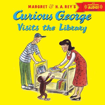 Book cover for Curious George Visits The Library