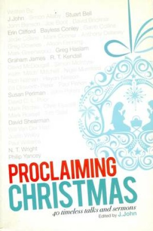 Cover of Proclaiming Christmas