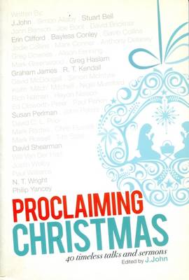 Book cover for Proclaiming Christmas