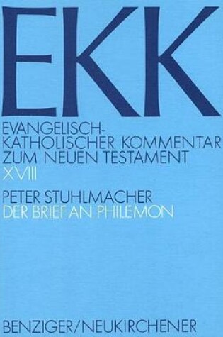 Cover of Der Brief an Philemon