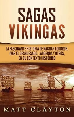 Book cover for Sagas vikingas