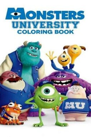 Cover of Monsters University Coloring Book