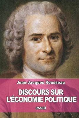 Book cover for Discours sur l'economie politique