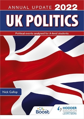 Book cover for UK Politics Annual Update 2022