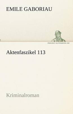 Book cover for Aktenfaszikel 113