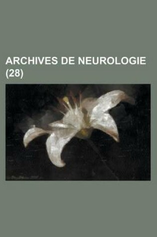 Cover of Archives de Neurologie (28)