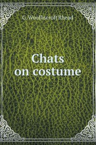 Cover of Chats on costume