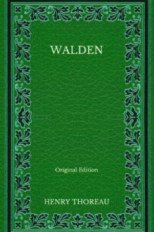 Cover of Walden - Original Edition