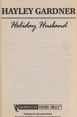 Cover of Holiday Husband