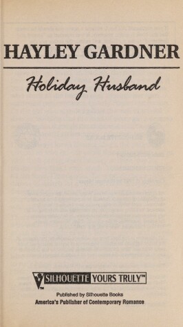 Book cover for Holiday Husband